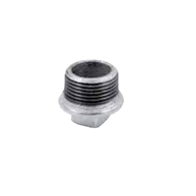 AGAFLEX Korek żeliwny ocynkowany z obrzeżem T9 6/4" DN40 GZ 41047007
